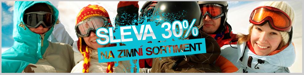 Sleva 30 % na zimní sortiment