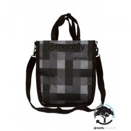 Taška Meatfly Fashion Bag w - checkers 4 grey/black E