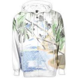 Mikina LRG Scenic clout m - white