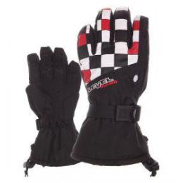 dětské rukavice Level Matrix junior - white red