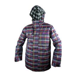 Bunda Meatfly Basic p - Black Plaid