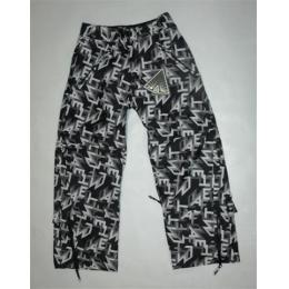 snb kalhoty MeatFly Kids 11/12 y - A/letters black-grey
