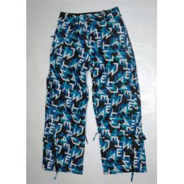 snb kalhoty MeatFly Kids 11/12 y - C/letters black-blue