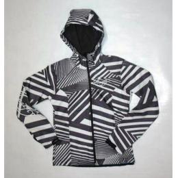 Bunda MeatFly Chikita - C/ triangle black-white-grey