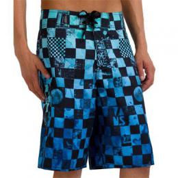 boardshorts Vans Off the Wall p 12 - bluebird check 050