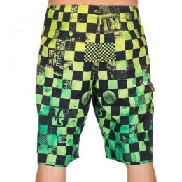 boardshorts Vans Off the Wall p 12 - lime punch check 040