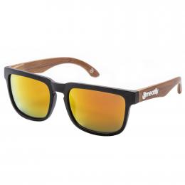 Sluneční brýle Meatfly Memphis 2024 D Black, Wood