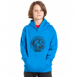 Dětská Mikina Meatfly Bulldog 20/21 Sapphire Blue