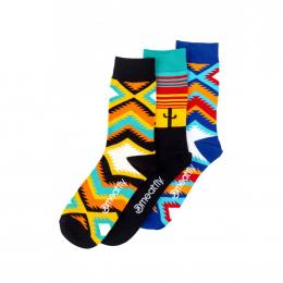 Ponožky Meatfly Arizona socks - DÁRKOVÉ BALENÍ (3 ks) 2022