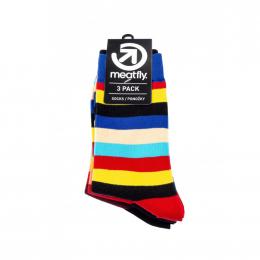 ponožky Meatfly Regular Stripe socks 2021