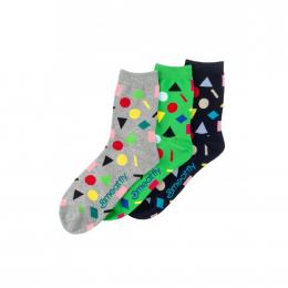 Ponožky Meatfly Multi Shape socks 2023 S18