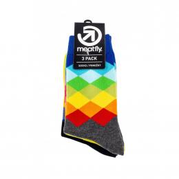Ponožky Meatfly Pixel socks 2023