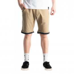 pánské šortky Nugget Sergio Shorts 21/22 Dark Sand/Black