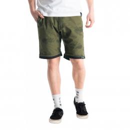 pánské šortky Nugget Sergio Shorts 21/22 Olive Debris Ripstop/Black Ripstop