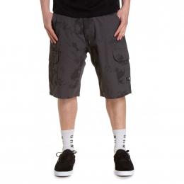 pánské šortky Nugget Genius Cargo Shorts 2021 Grey Debris Ripstop