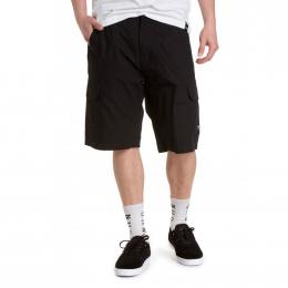 pánské šortky Nugget Genius Cargo Shorts 2021 Black Ripstop