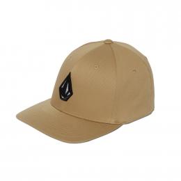 kšiltovka Volcom Stone Recycled Flexfit 2021 Olive Grey