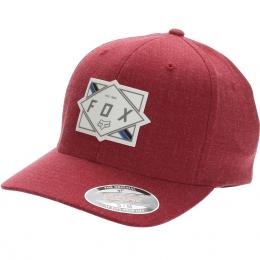 kšiltovka Fox Burnt Flexfit Hat 2021 Chilli