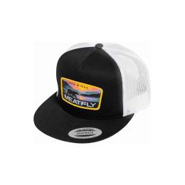 Kšiltovka Meatfly Thunderbolt Trucker 2025 Yellow Alaska/Black
