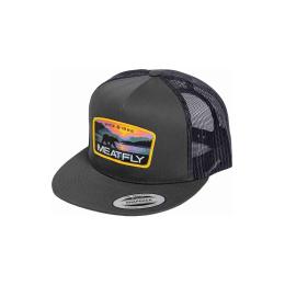 Kšiltovka Meatfly Thunderbolt Trucker 2025 Yellow Alaska/Charcoal