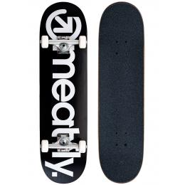 skateboard komplet Meatfly MF Brand Logo SK8 Complet 2021 Black/White