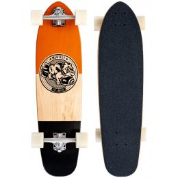 longboard Meatfly Bombastic Cruiser 21/22 Cognac/Wood/Black