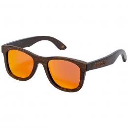 Sluneční brýle Meatfly Bamboo 2023 Dark Orange