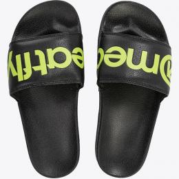 pánské nazouváky Meatfly Hudson 2022 Lime Black
