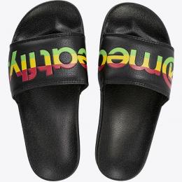 pánské nazouváky Meatfly Hudson 2022 Rasta