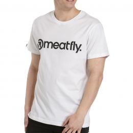 Tričko Meatfly Logo 2023 White
