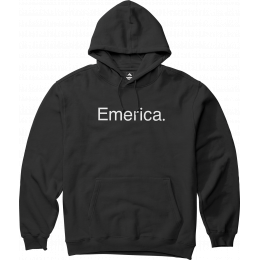 pánská mikina Emerica Pure Logo Hood 2022 BLACK