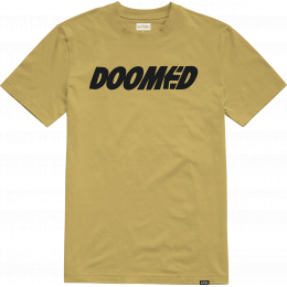 pánské triko Etnies Doomed Tee 21/22 MUSTARD