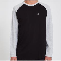 pánské triko Volcom Pen Basic LS Tee 2022 HEATHER GREY