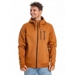 pánská technická mikina Meatfly Lightyear Technical Hoodie 25/26 Brown Sugar