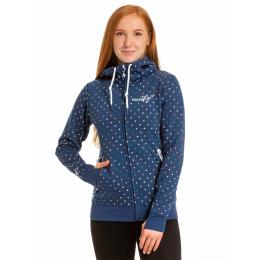 dámská technická mikina Meatfly Omni Technical Hoodie 2022 Blue Dots