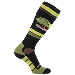 zimní ponožky podkolenky Meatfly Leeway snb socks 2022 Woodshop