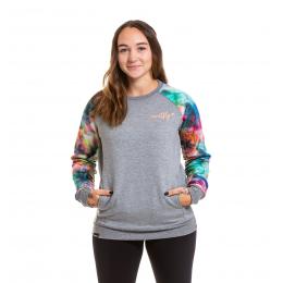Dámská technická mikina Meatfly Robin 21/22 Universe Color/Light Grey