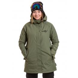 Dámská SNB & SKI bunda Meatfly Bjork 21/22 Olive Sunny Mountain