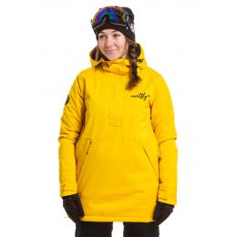dámská zimní bunda na lyže/snowboard Meatfly Yuki Premium Jacket 2022 Yellow