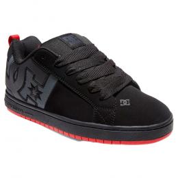 pánské boty DC Court Graffik 2025 Black/Grey/Red