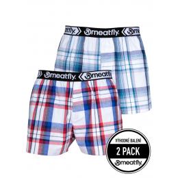 pánské trenýrky MEATFLY GIGI Boxershorts  2025 White Red Blue
