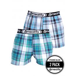 pánské trenýrky MEATFLY GIGI Boxershorts  2025 Green Black