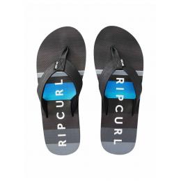 Pánské žabky Rip Curl Ripper Open Toe 2022 Black/Grey/Blue