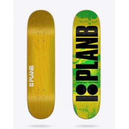 skate deska Plan B Team Original Fluor Green 2022 Team Original Flour Green 7,75" x 31,625"