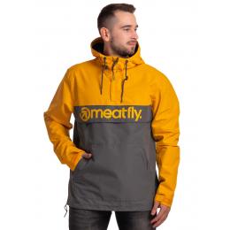 Pánská jarní street bunda Meatfly Garen 2022 Yellow/Grey