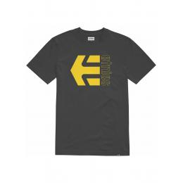 Pánské tričko Etnies Corp Combo 2022 BLK/YELLOW
