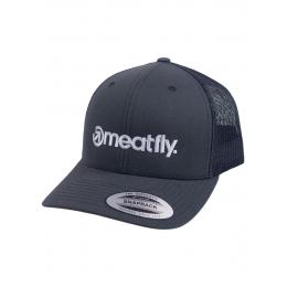 kšiltovka Meatfly Logo Trucker 2023 Dark Gray