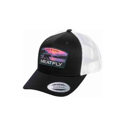kšiltovka Meatfly View Trucker 2025 Purple Alaska /Black/White