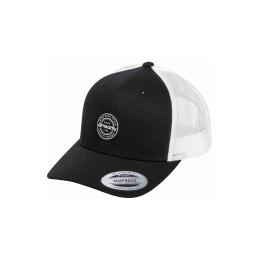 kšiltovka Meatfly View Trucker 2025 White Round/Black/White