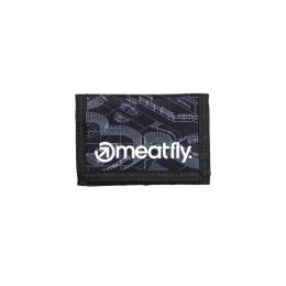 Peněženka Meatfly Huey 26/27 Blueprint / Black
